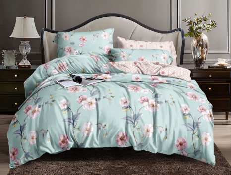 Полуторный набор постельного белья 150*220 из Бязи "Gold" №154733AB Черешенка™