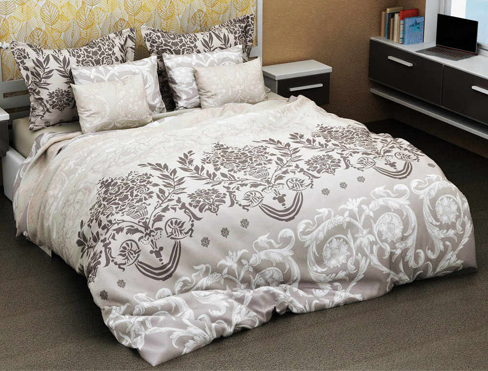 Полуторний набір постільної білизни 150*220 із Бязі "Gold" №154045 Черешенка™