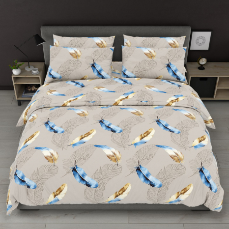 Тканина для постільної білизни Бязь "Gold" Lux GL8220