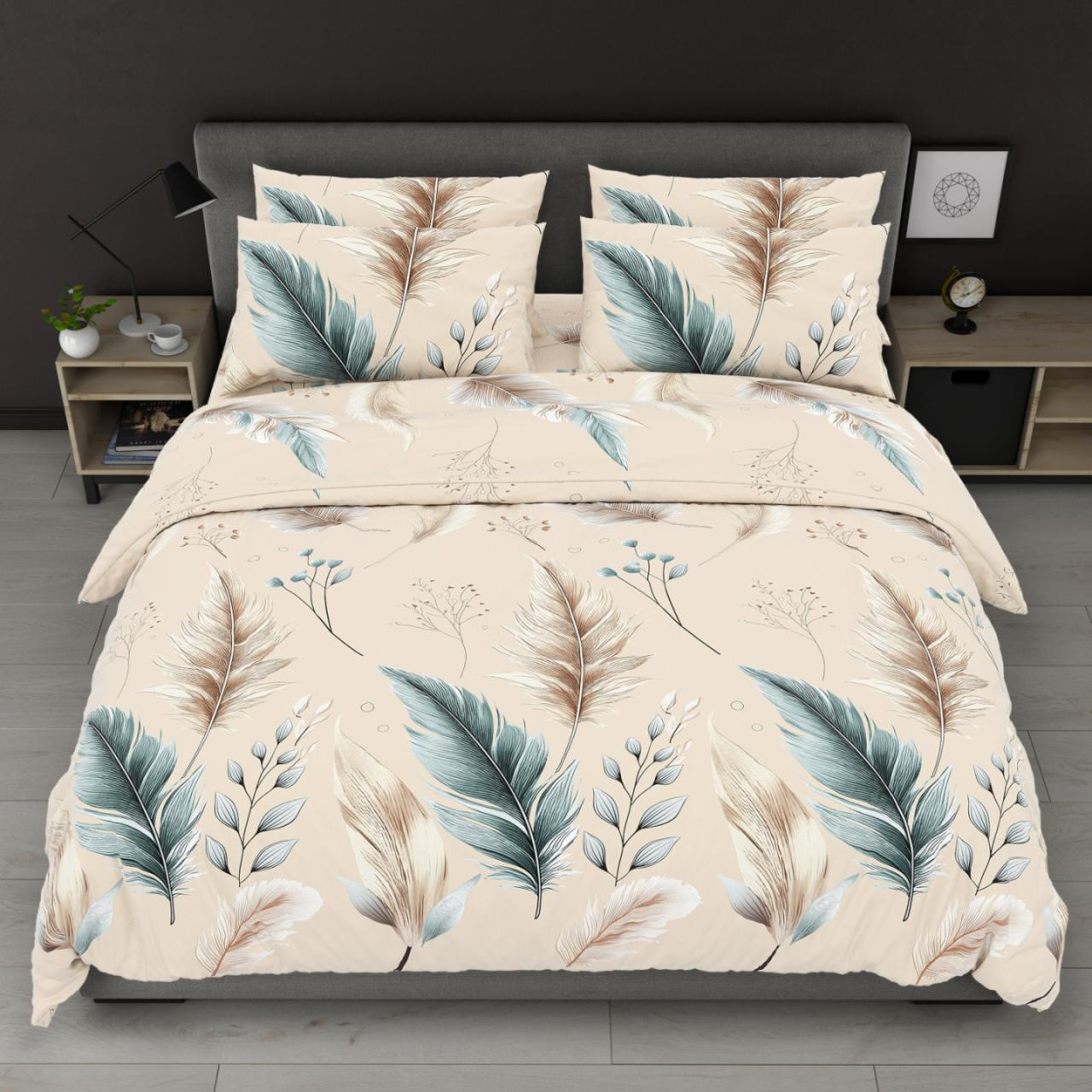 Тканина для постільної білизни Бязь "Gold" Lux GL8394