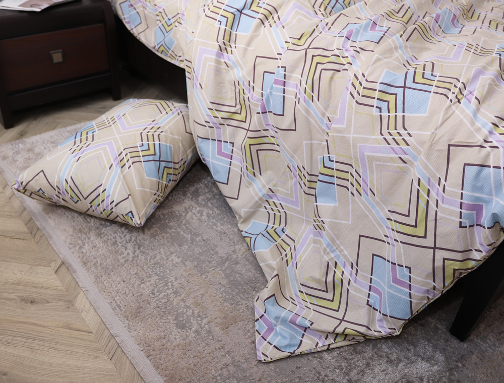 Семейный набор хлопкового постельного белья из Бязи "Gold" №153627 Черешенка™