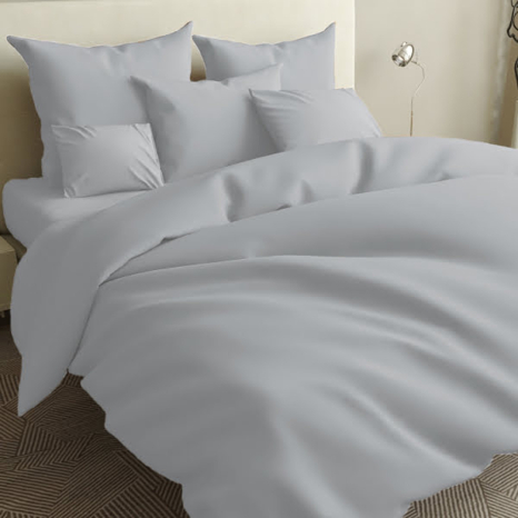 Євро-максі набір постільної білизни 200*220 із Бязі "Gold" з простирадлом на резинці №141049 Черешенька™