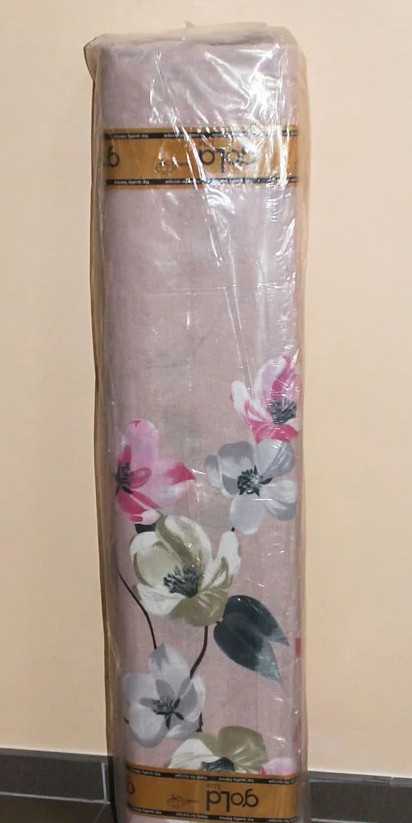 Ткань для постельного белья Бязь "Gold" Lux "Цветочный принт" GL979