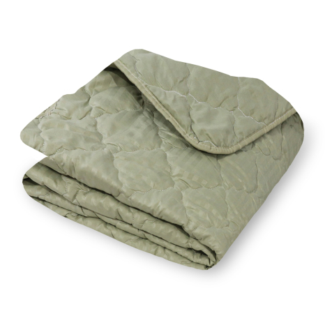 Двоспальна літня ковдра мікрофібра/холофайбер №41121