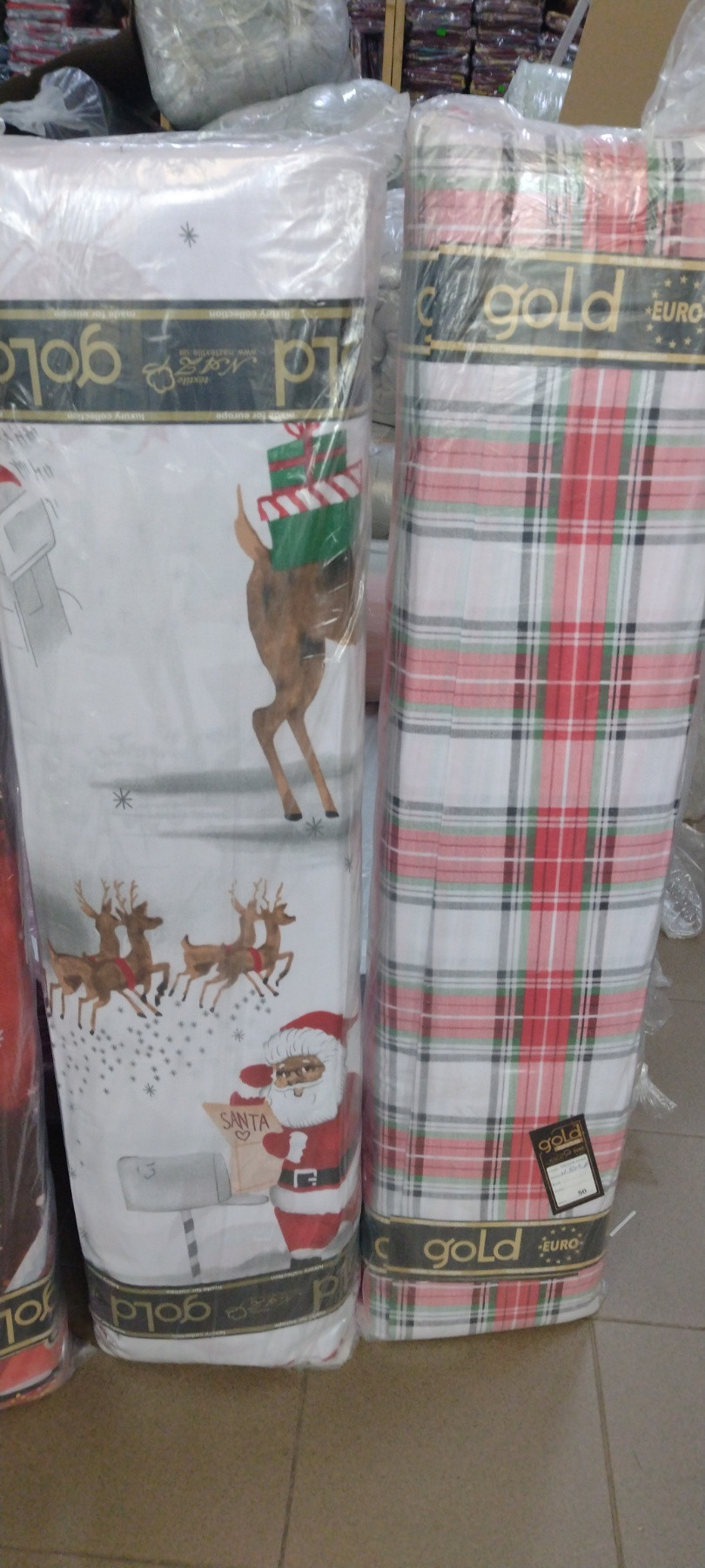 Ткань для постельного белья Бязь "Gold" Lux GL8104 (A+B) - (50м+50м)