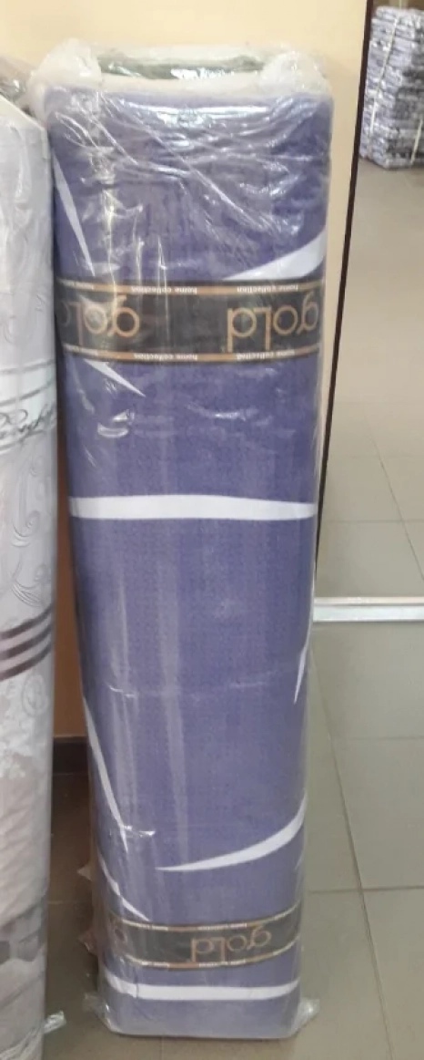 Ткань для постельного белья Бязь "Gold" Lux "Абстрактный (синий)" GL4195