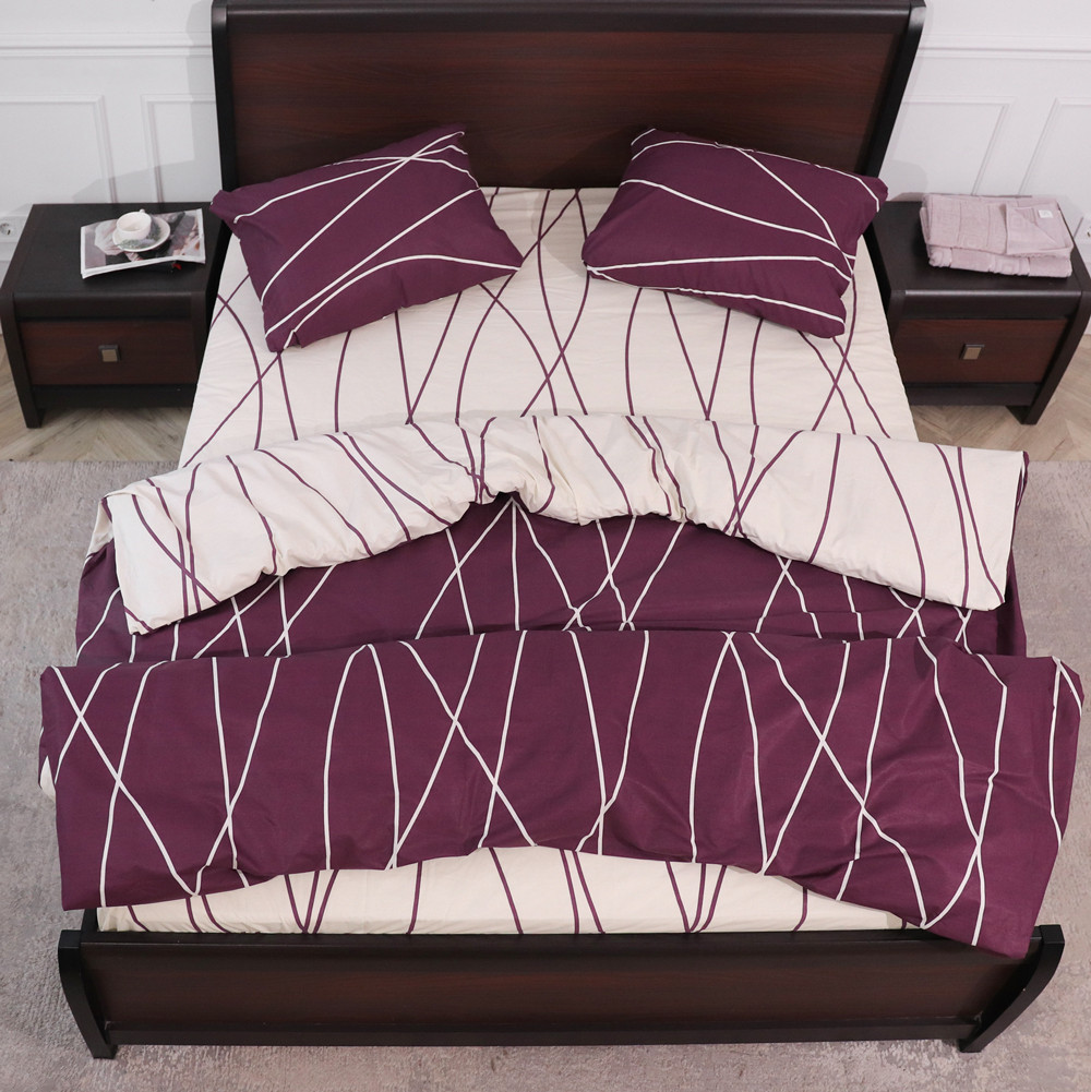 Полуторный набор постельного белья 150*220 из Бязи "Gold" №151011АВ Черешенка™