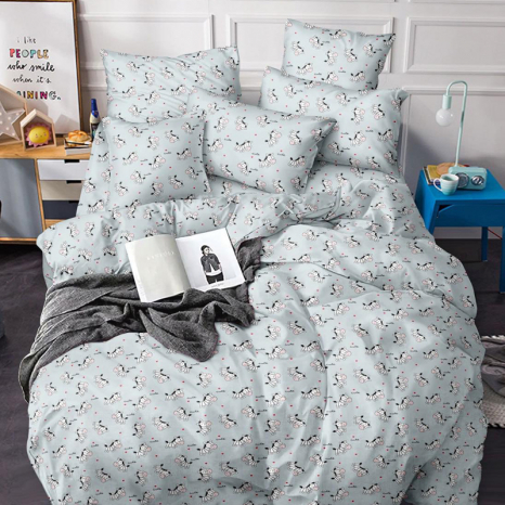 Тканина для постільної білизни Бязь "Gold" Lux дитяча GLB304grey