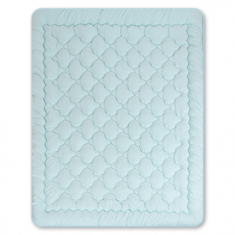 Двоспальна ковдра мікрофібра/холофайбер №40019