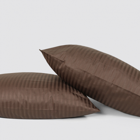 Семейный набор хлопкового постельного белья из Страйп Сатина №541312