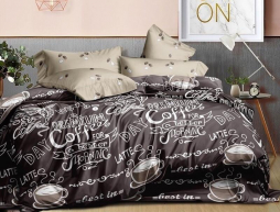 Євро-максі набір постільної білизни 200*220 із Бязі "Gold" №157678AB Черешенка™