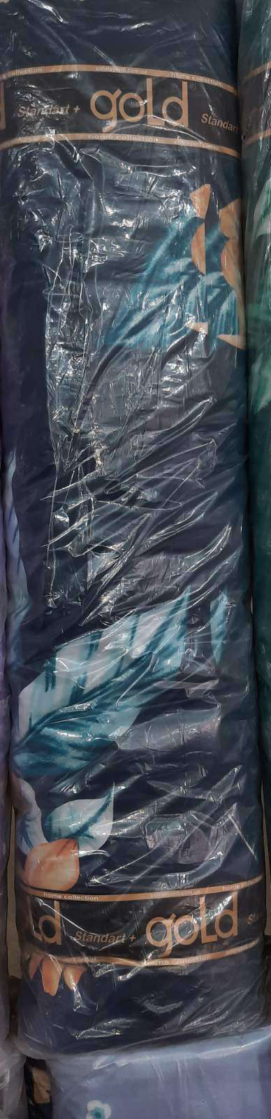 Тканина для постільної білизни Бязь "Gold" Lux GL1590blue