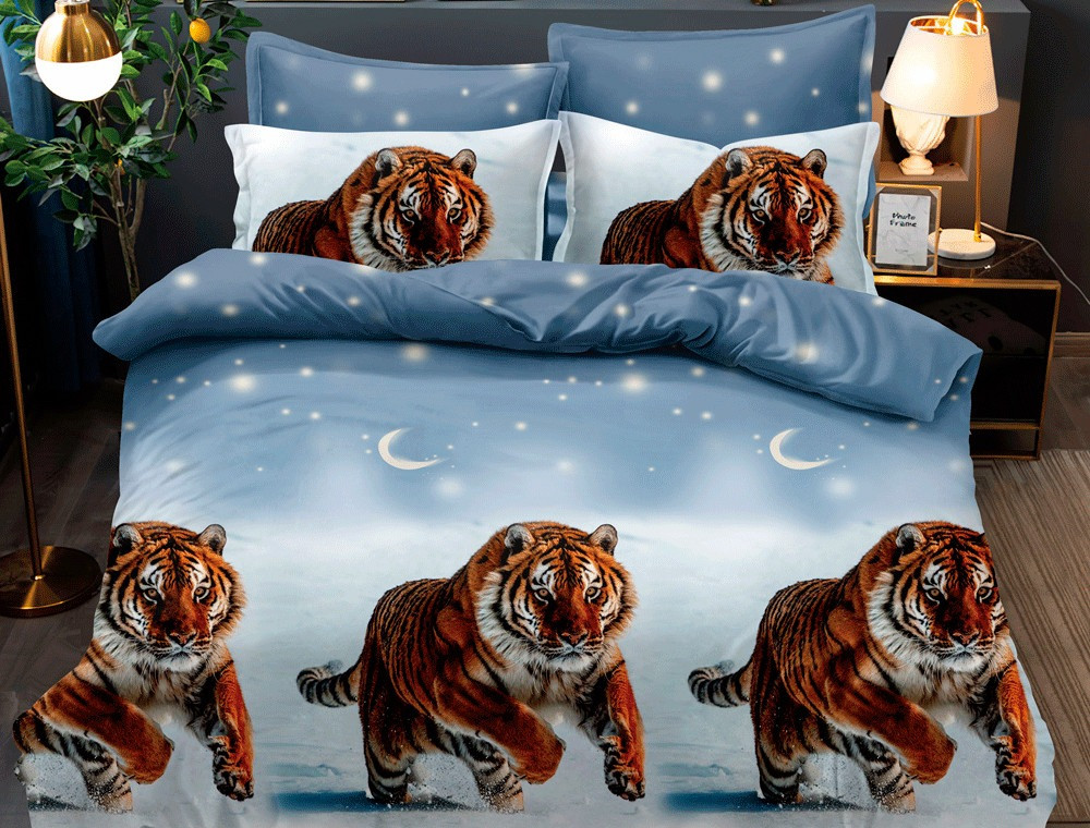 Євро набір постільної білизни 200*220 із полікотону №203661 Черешенька™