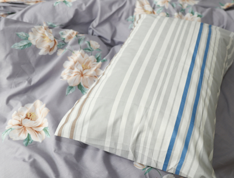 Двоспальний набір постільної білизни 180*220 із Бязі "Gold" №154682AB Черешенка™