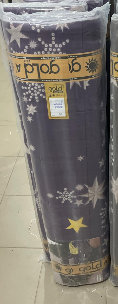 Ткань для постельного белья Бязь "Gold" Lux GL11240purple