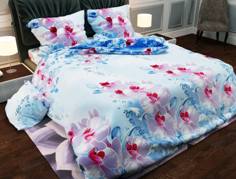 Тканина для постільної білизни Бязь "Gold" Lux GL1185