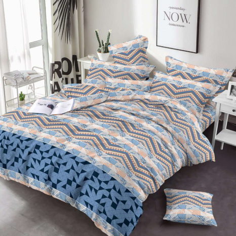 Тканина для постільної білизни Бязь "Gold" Lux GL3533blue