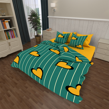 Ткань для постельного белья Бязь "Gold" Lux GL7773 (A+B) - (50м+50м)