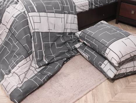 Семейный набор хлопкового постельного белья из Бязи "Gold" №158436 Черешенка™