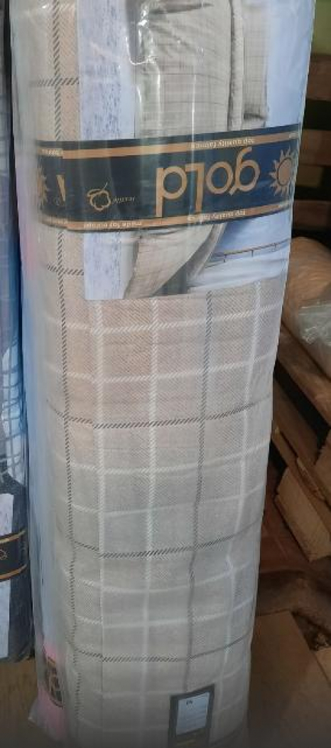 Ткань для постельного белья Бязь "Gold" Lux GL3591beige