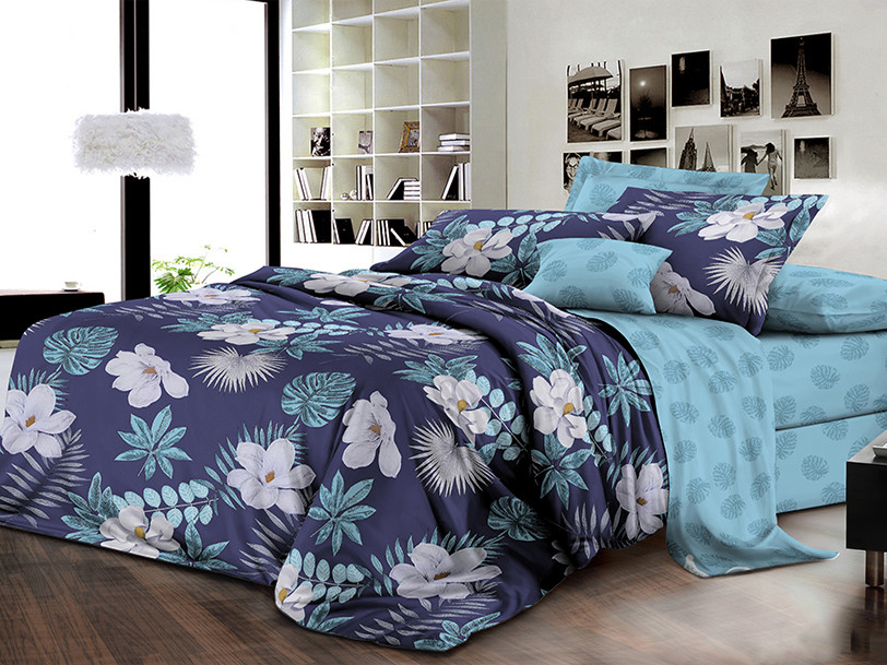 Сімейний набір постільної білизни із Ранфорсу №182208AB Черешенка™