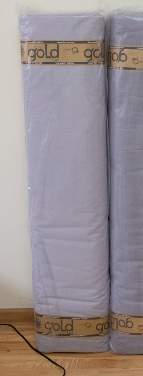 Тканина для постільної білизни Бязь "Gold" Lux однотонна GL3012dustygrey2 (50м)