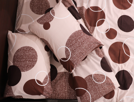 Євро набір постільної білизни 200*220 із полікотону №207105 Черешенька™