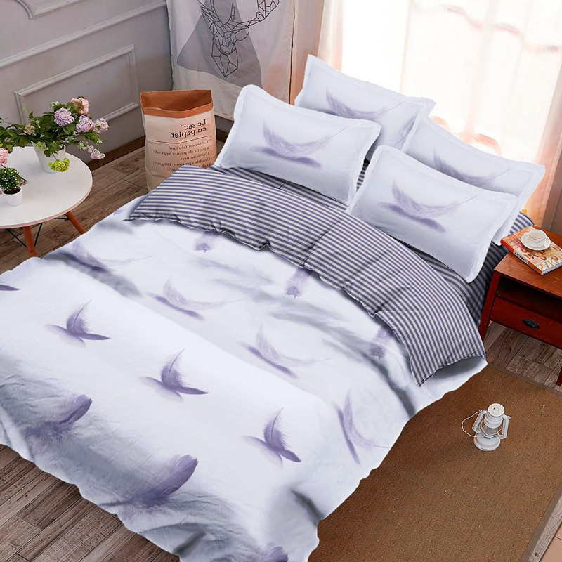 Евро макси набор постельного белья 200*220 из Бязи "Gold" №151579AB Черешенка™