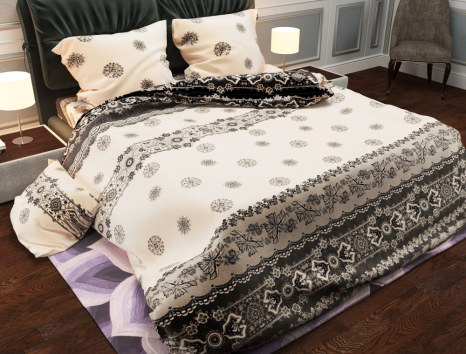 Ткань для постельного белья Бязь "Gold" Lux GL1187