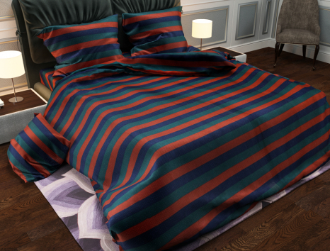 Ткань для постельного белья Бязь "Gold" Lux GL3814R