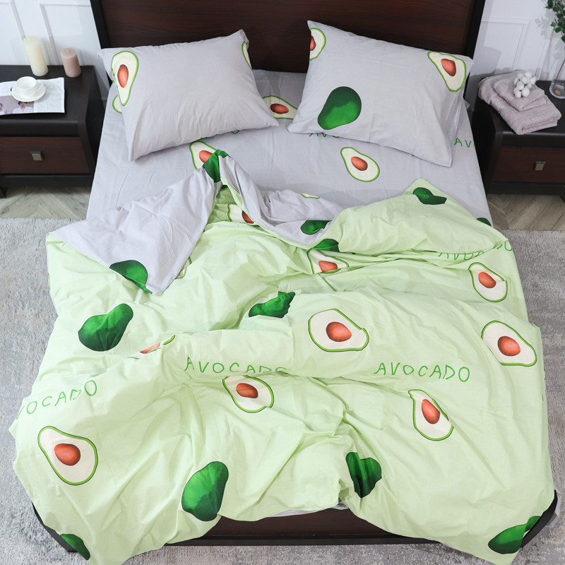 Семейный набор хлопкового постельного белья из Бязи "Gold" №157714AB Черешенка™