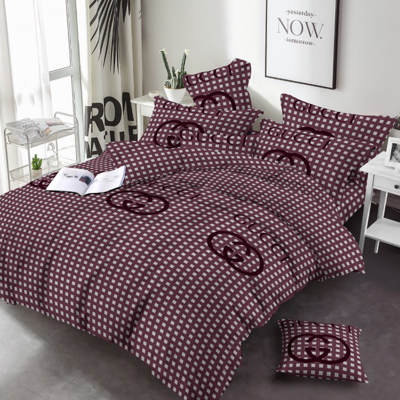 Тканина для постільної білизни Бязь "Gold" Lux GL3693violet