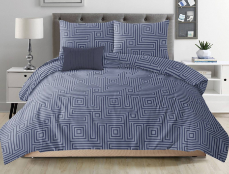 Тканина для постільної білизни Бязь "Gold" Lux GL3632blue