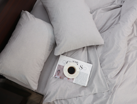 Двоспальний набір постільної білизни 180*220 з Вареної Бавовни №87119 Черешенка™