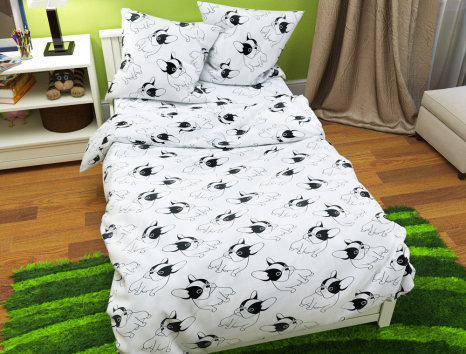 Дитячий комплект з Бязі "Gold" №613496 Черешенка™