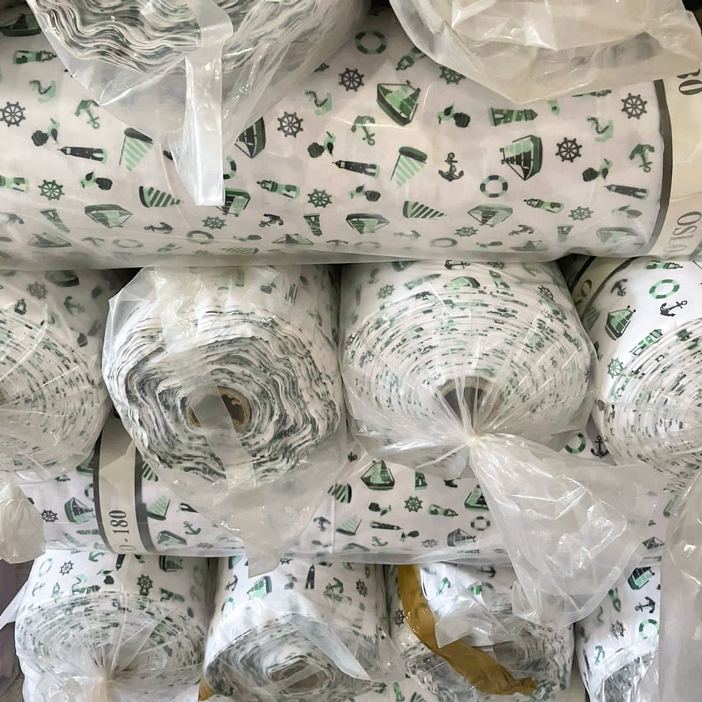 Тканина для постільної білизни Фланель (байка) дитяча FLB1037green