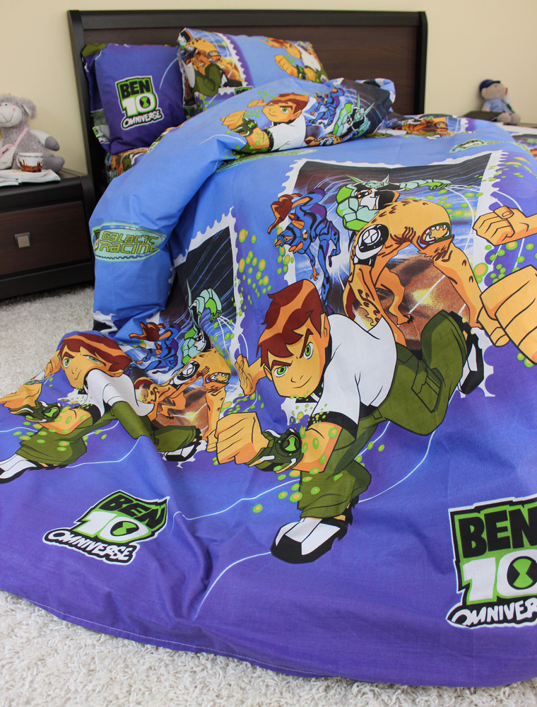 Полуторний набір постільної білизни 150*220 із Бязі "Gold" №164320 Черешенка™