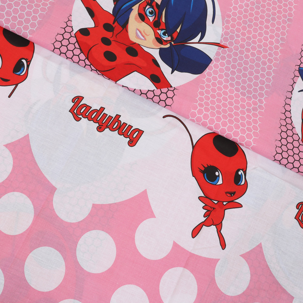 Тканина для постільної білизни Бязь "Gold" Lux дитяча "Леді Бак" GLB174.