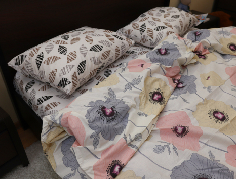 Евро макси набор постельного белья 200*220 из Бязи "Gold" №151265AB Черешенка™