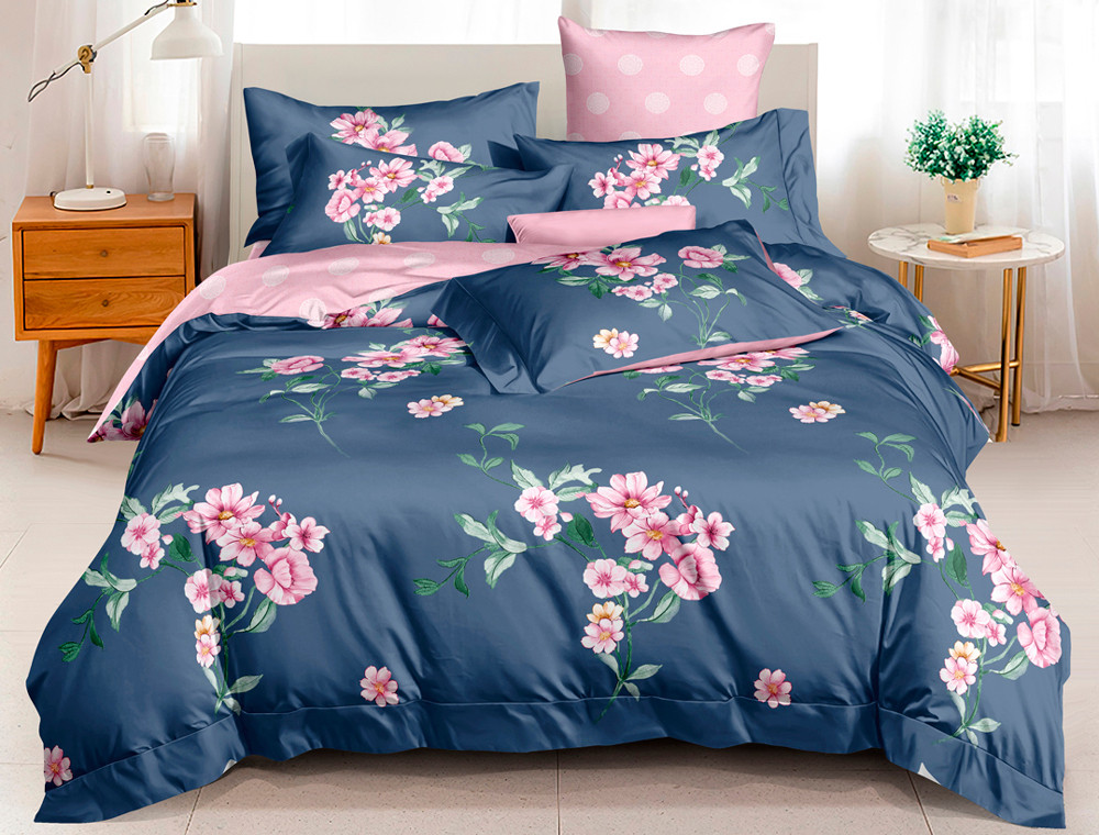 Тканина для постільної білизни Сатин S-160 (A+B) - (60м+60м)