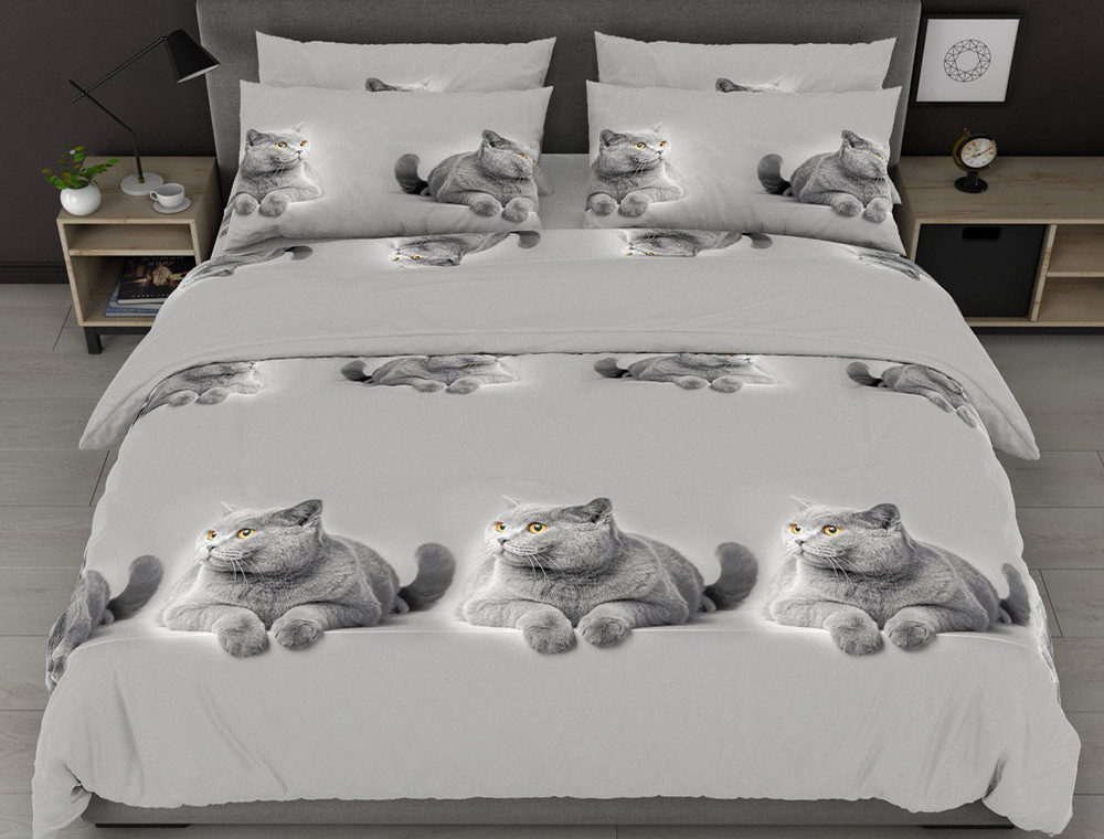 Двуспальный набор постельного белья 180*220 из поликотона №204058 Черешенка™