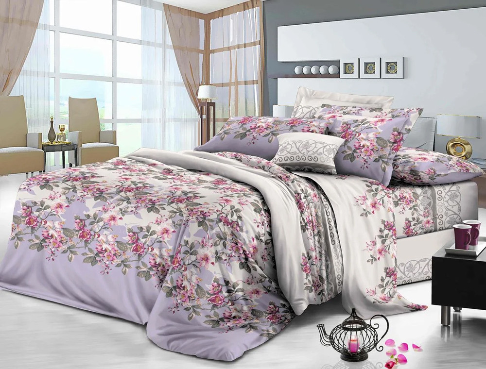 Тканина для постільної білизни Сатин S14-14A (60м)