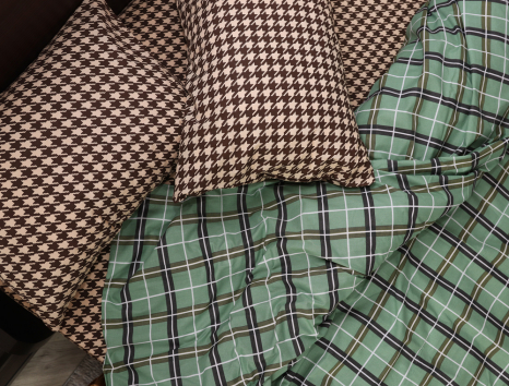 Семейный набор хлопкового постельного белья из Бязи "Gold" №157934AB Черешенка™