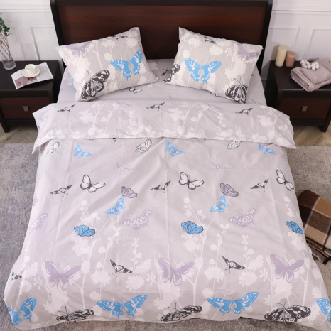 Семейный набор хлопкового постельного белья из Бязи "Gold" №153588 Черешенка™