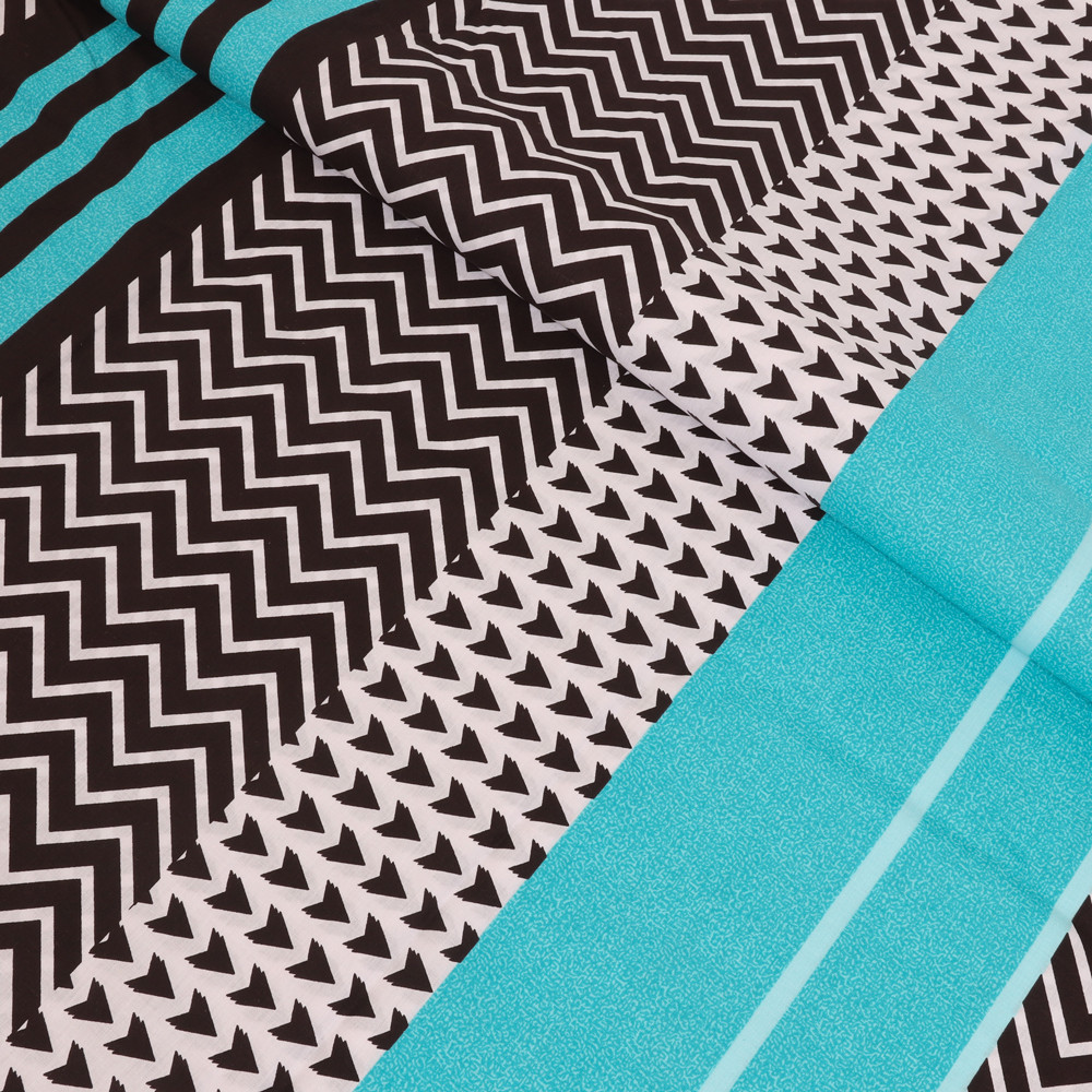 Ткань для постельного белья Бязь "Gold" Lux "Совместимость" GL841 (A+B) - (50м+50м)