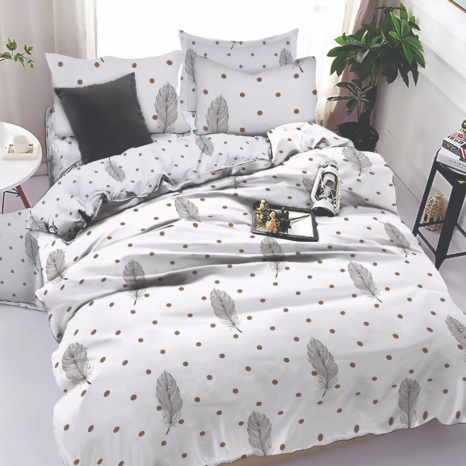 Двуспальный набор постельного белья 180*220 из Бязи "Gold" №513257 Черешенка™