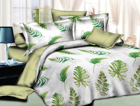 Полуторний набір постільної білизни 150*220 із Ранфорсу №1831AB Черешенка™