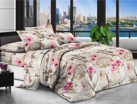 Ткань для постельного белья Полиэстер 75 PL0191 (60м)