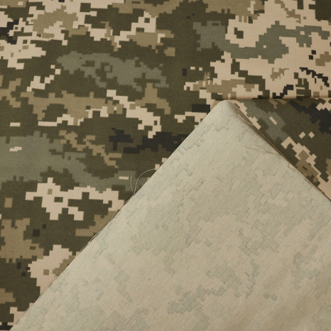 Тканина військова піксель грета 190 г/м2 (50м) №5007