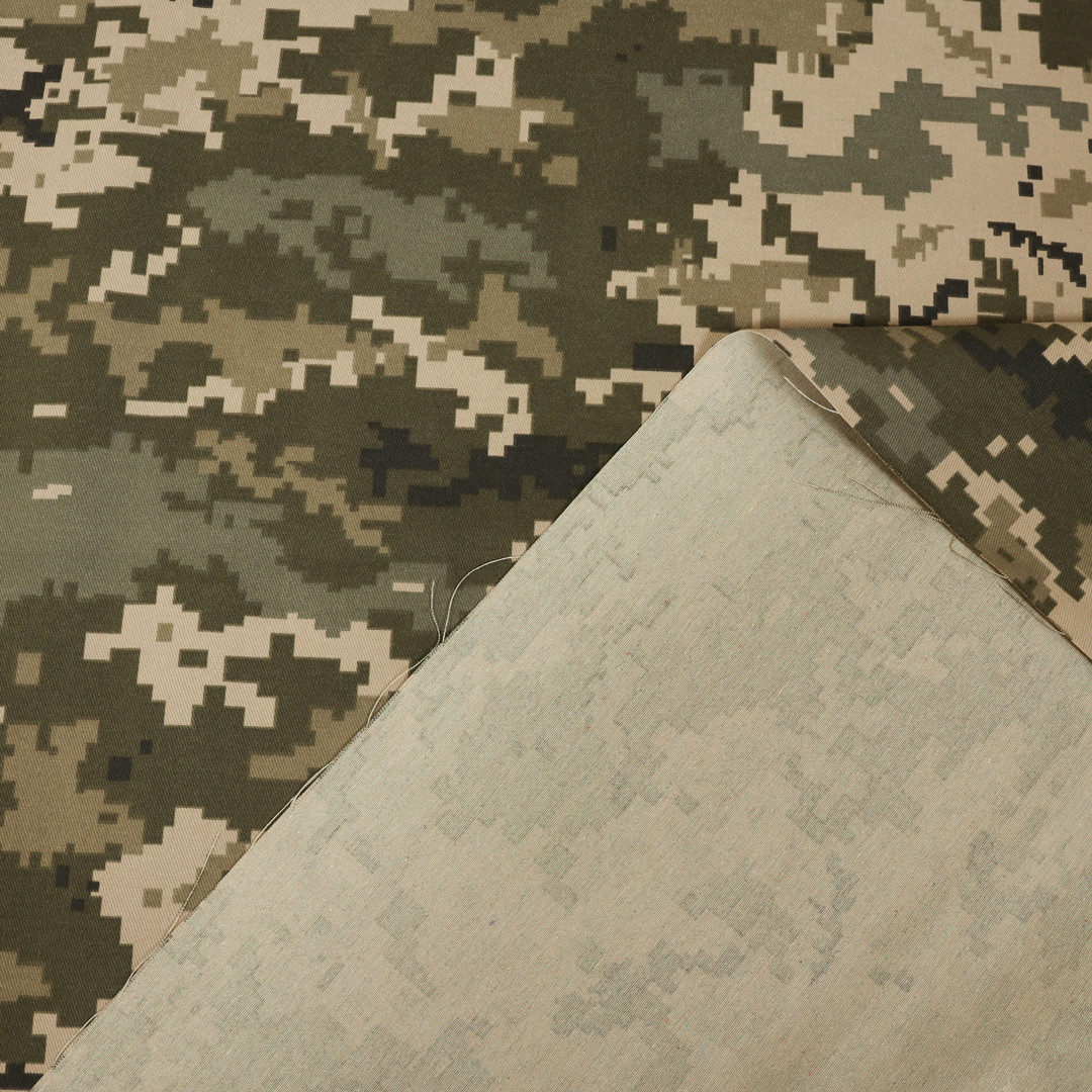 Тканина військова піксель грета 190 г/м2 (50м) №5007